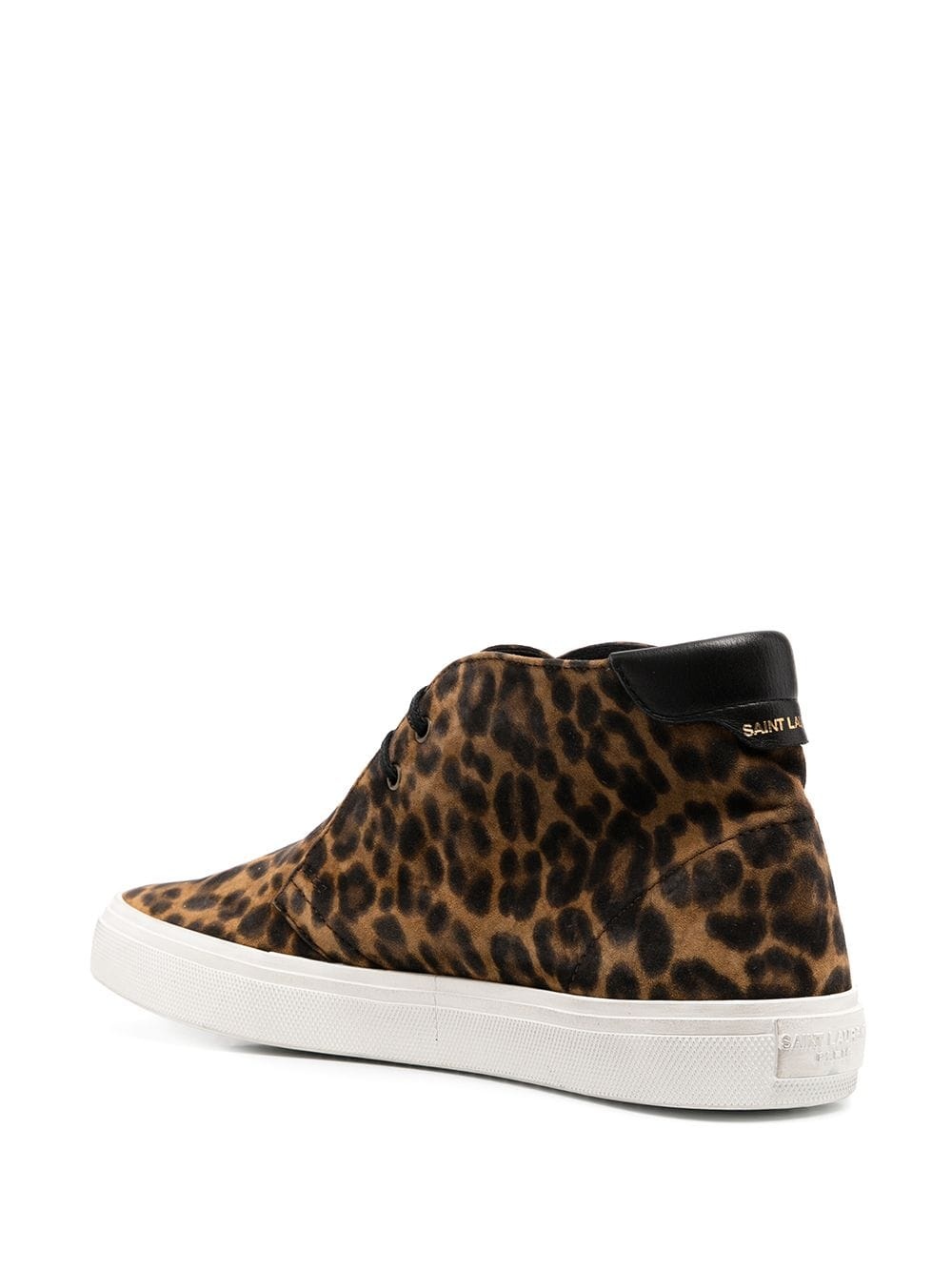 Ace mid-top leopard print sneakers - 3