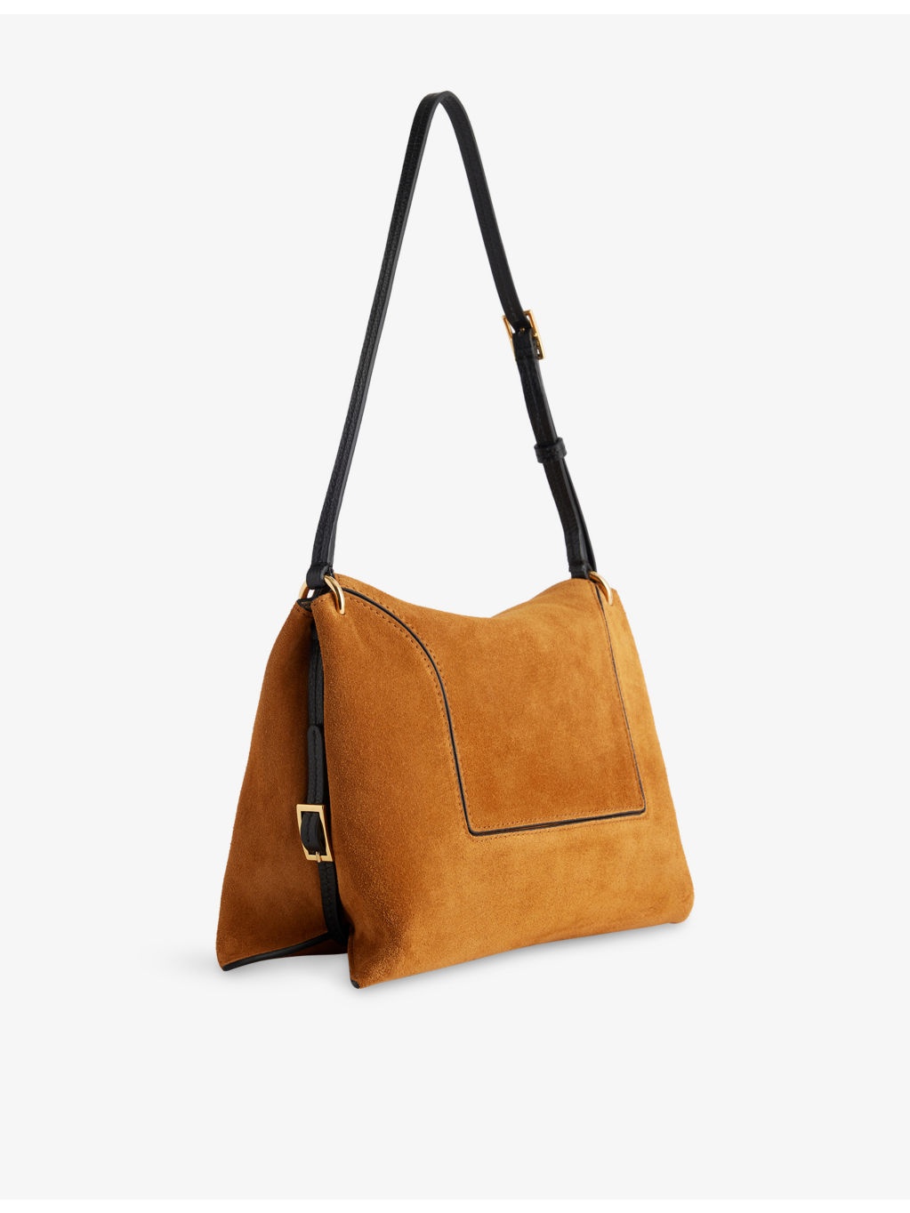Penelope Slouch Suede Shoulder Bag - 4