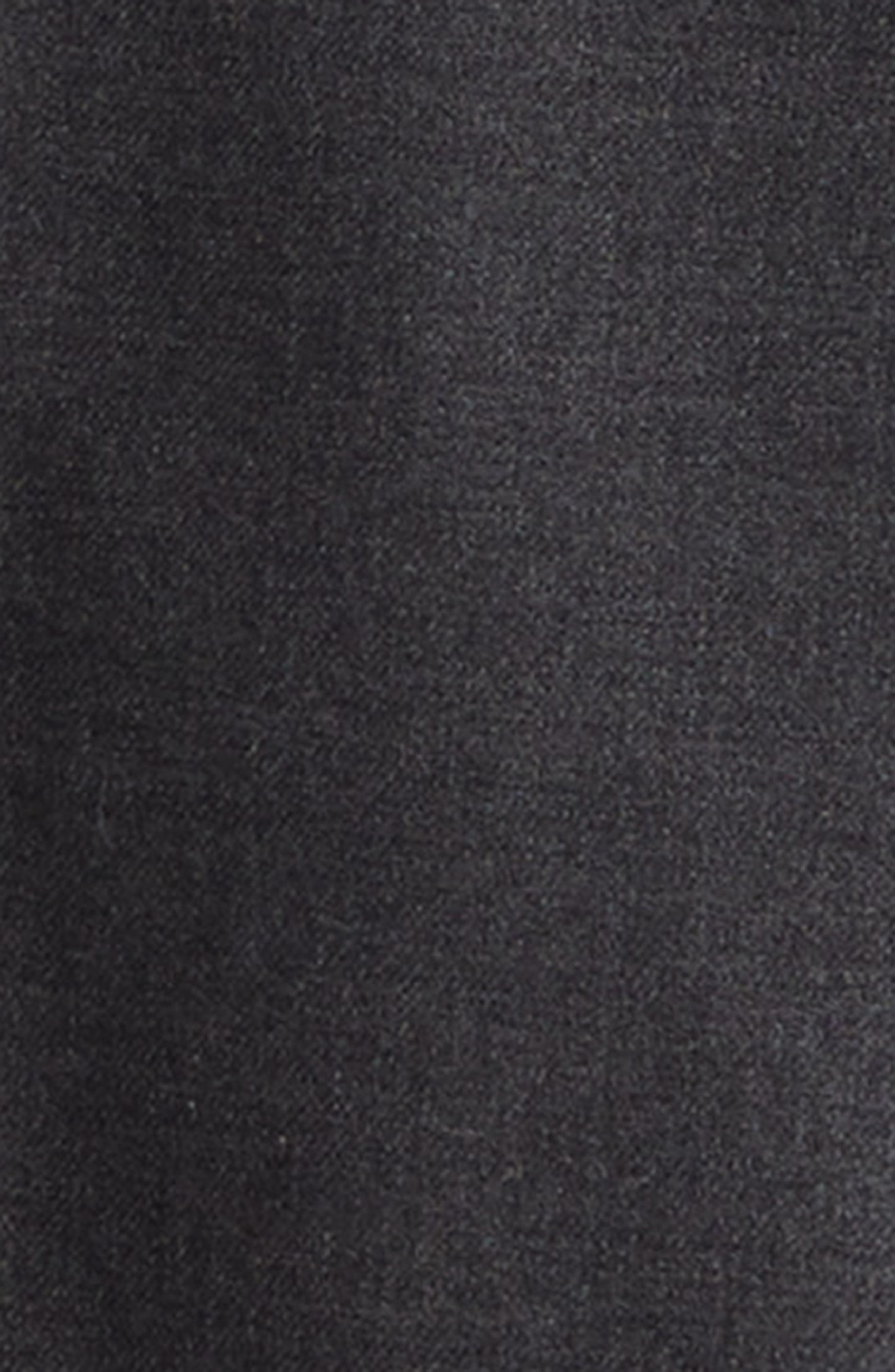 LOULOU DE SAISON Sancia Double Breasted Stretch Virgin Wool Blazer in Anthracite Melange at Nordstro - 6