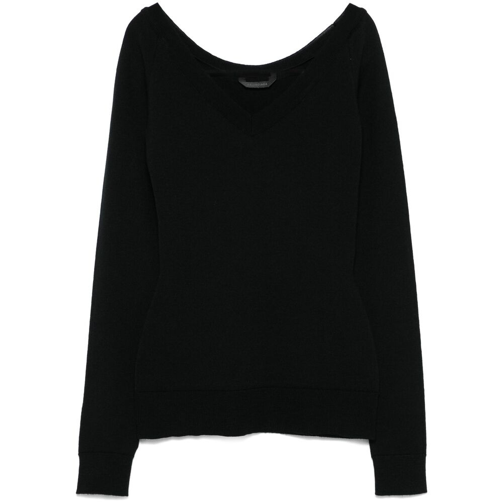 Balenciaga Black Knitwear - Jumpers Women - 1