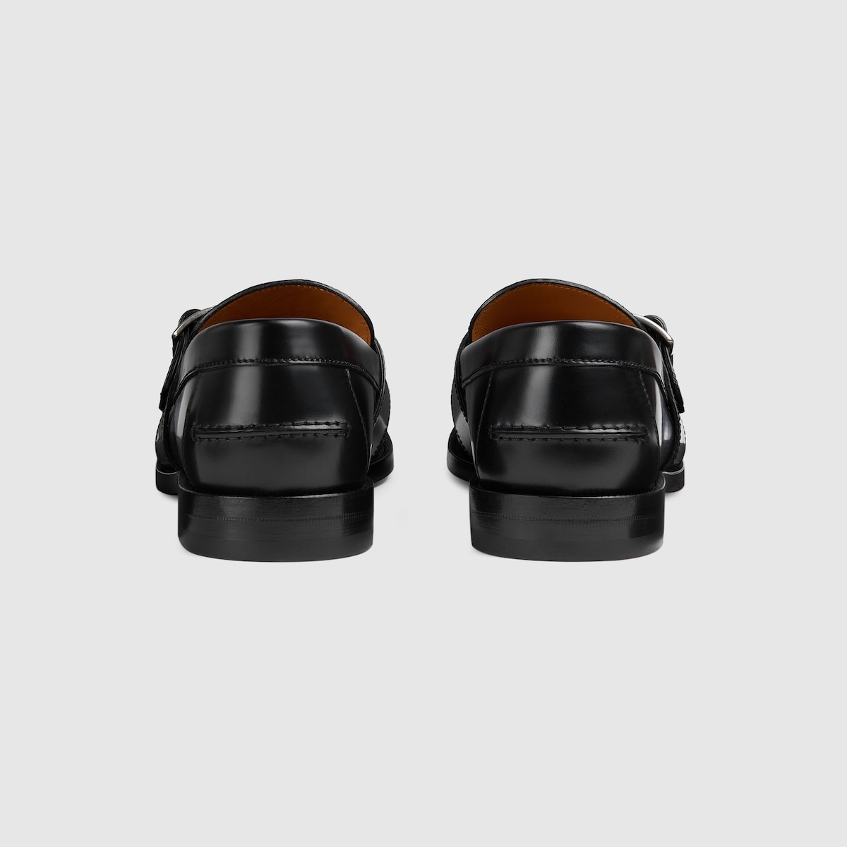 Men's buckle loafer with GG - 3
