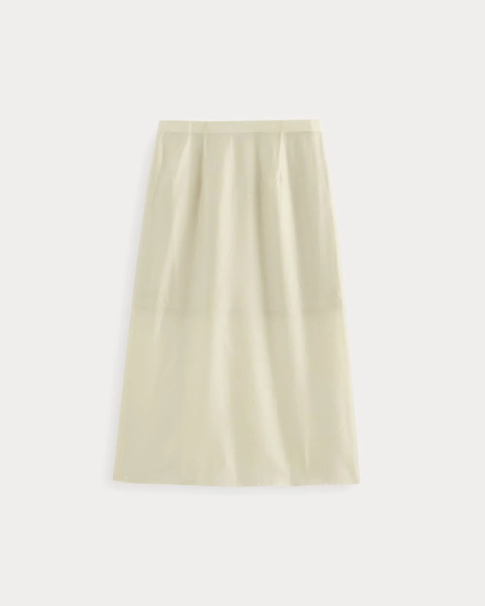 MIDI SKIRT IN COTTON-SILK ORGANZA - 1