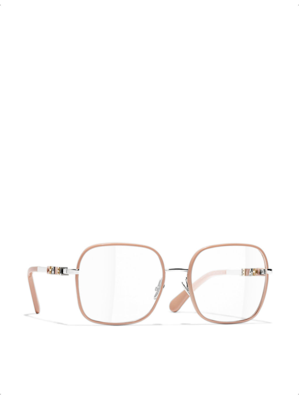 CH2215 Square-Frame Metal Optical Glasses - 3