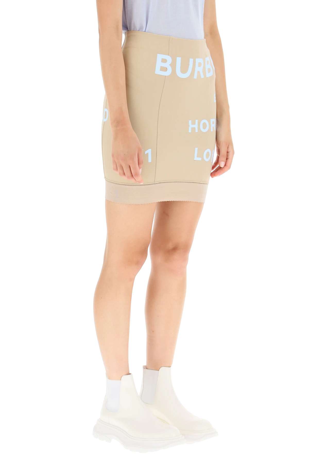 KYLIE MINI SKIRT HORSEFERRY LOGO - 3