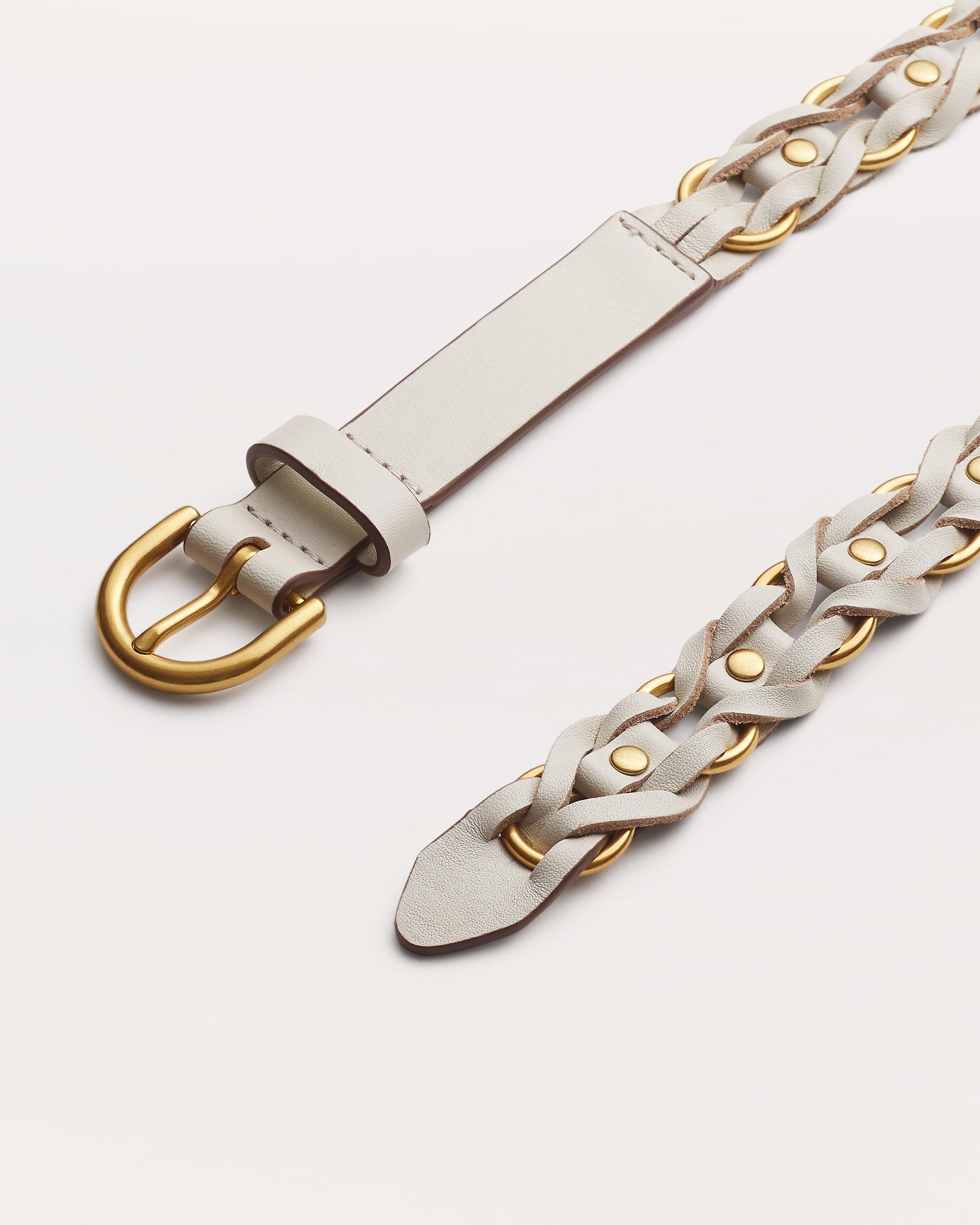 Aria Leather Chain Belt - 3