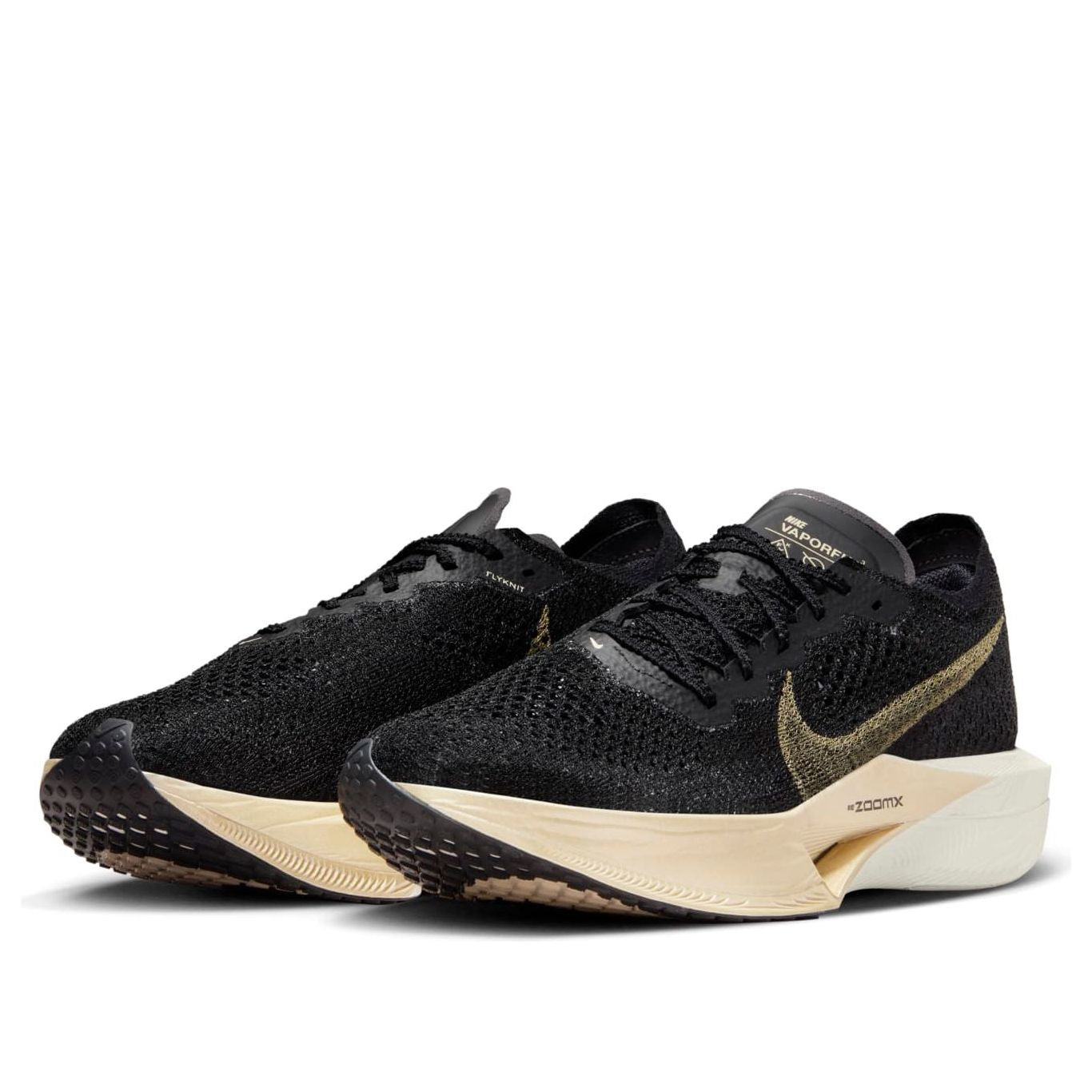 Nike ZoomX VaporFly Next% 3 'Black Metallic Gold Grain' DV4129-001 - 2