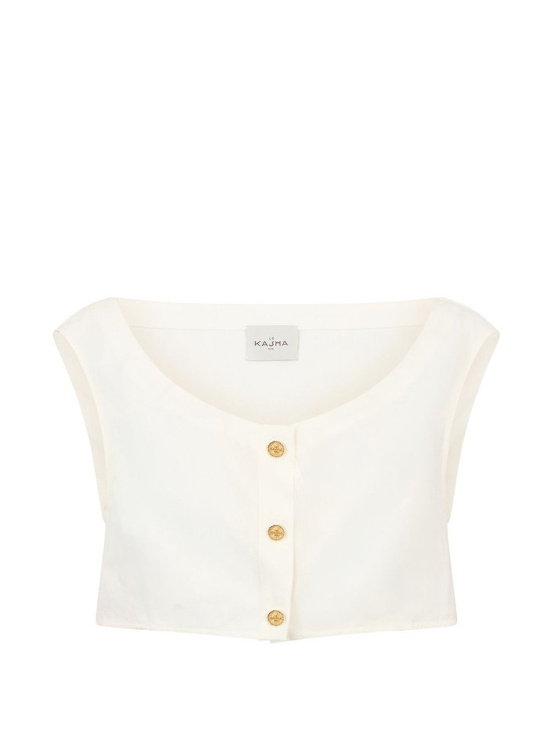 Tamra button-up blouse 1