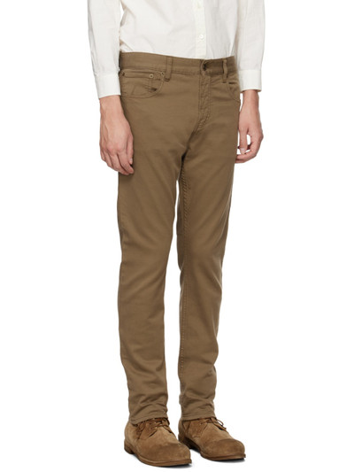 Ralph Lauren Taupe Five-Pocket Trousers outlook