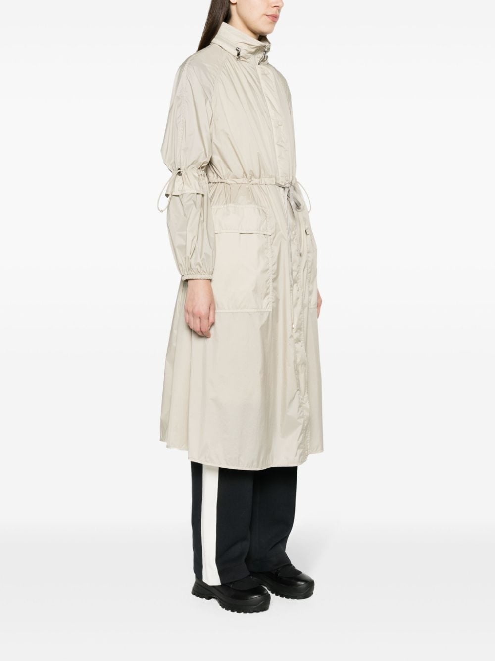 Lins parka maxi coat - 3