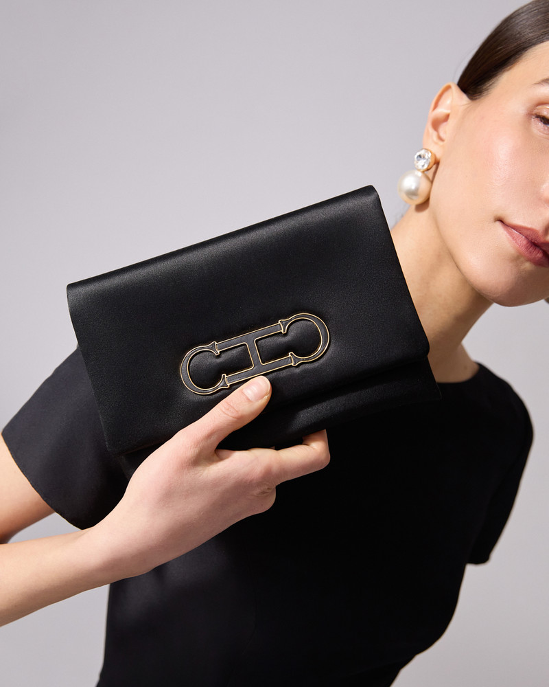 CAROLINA HERRERA Initials Insignia Soft - Small Clutch outlook