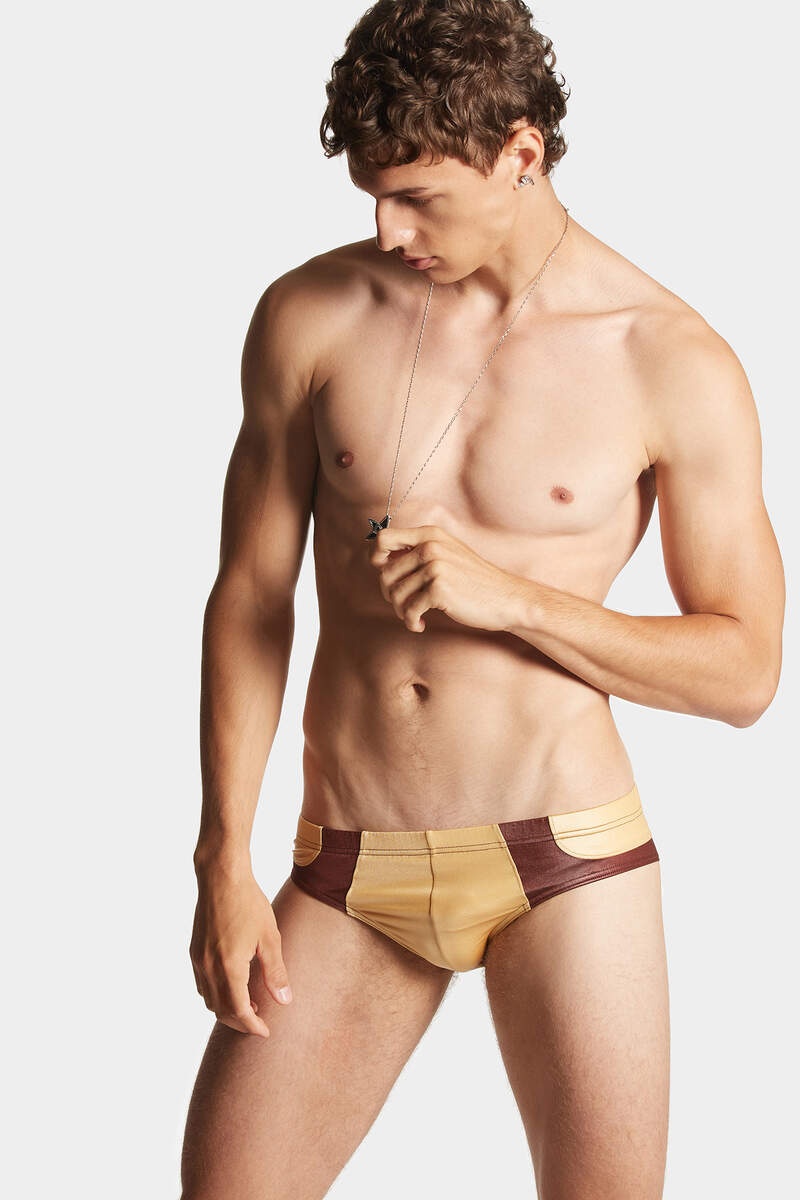 BICOLOR SWIM BRIEF - 3