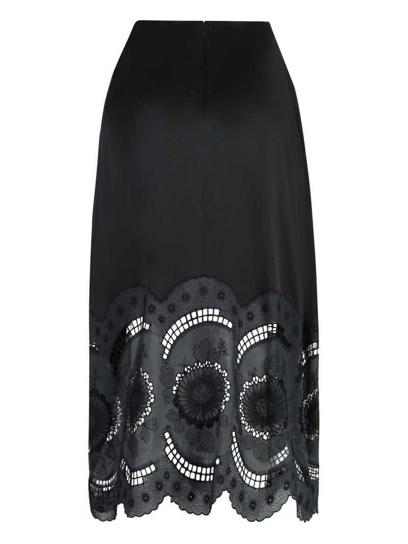 Stella McCartney satin skirt outlook