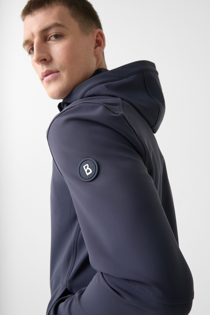 Tiark softshell jacket in Navy blue 7