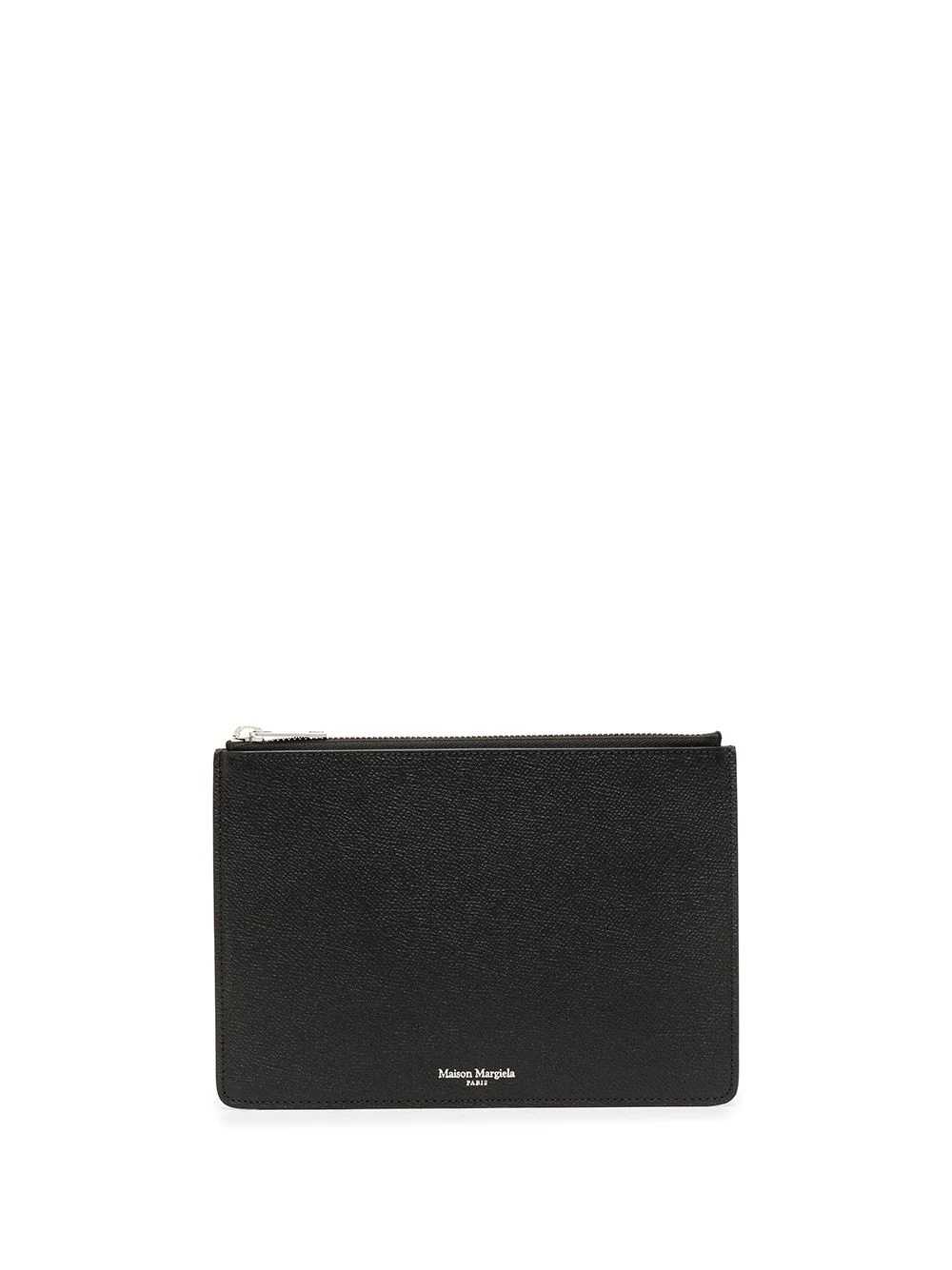 logo-embossed zip wallet - 1