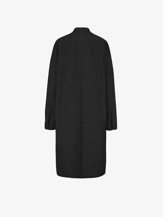SHIRT DRESS IN COTTON WITH CHAIN BELT - 4