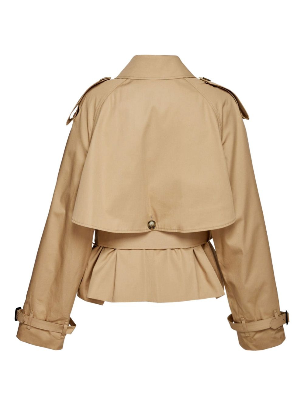 belted trench coat - 4