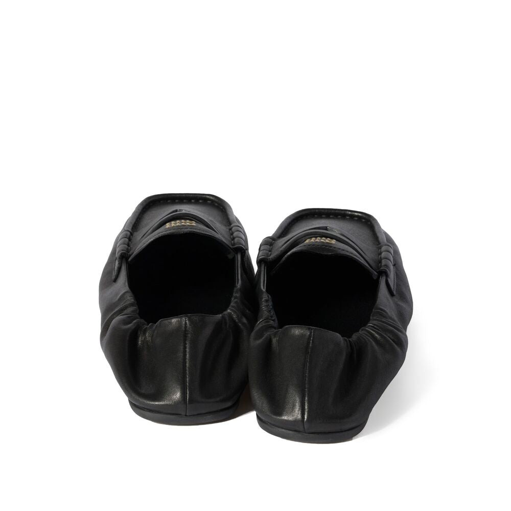 Miu Miu Black Loafers Women - 6