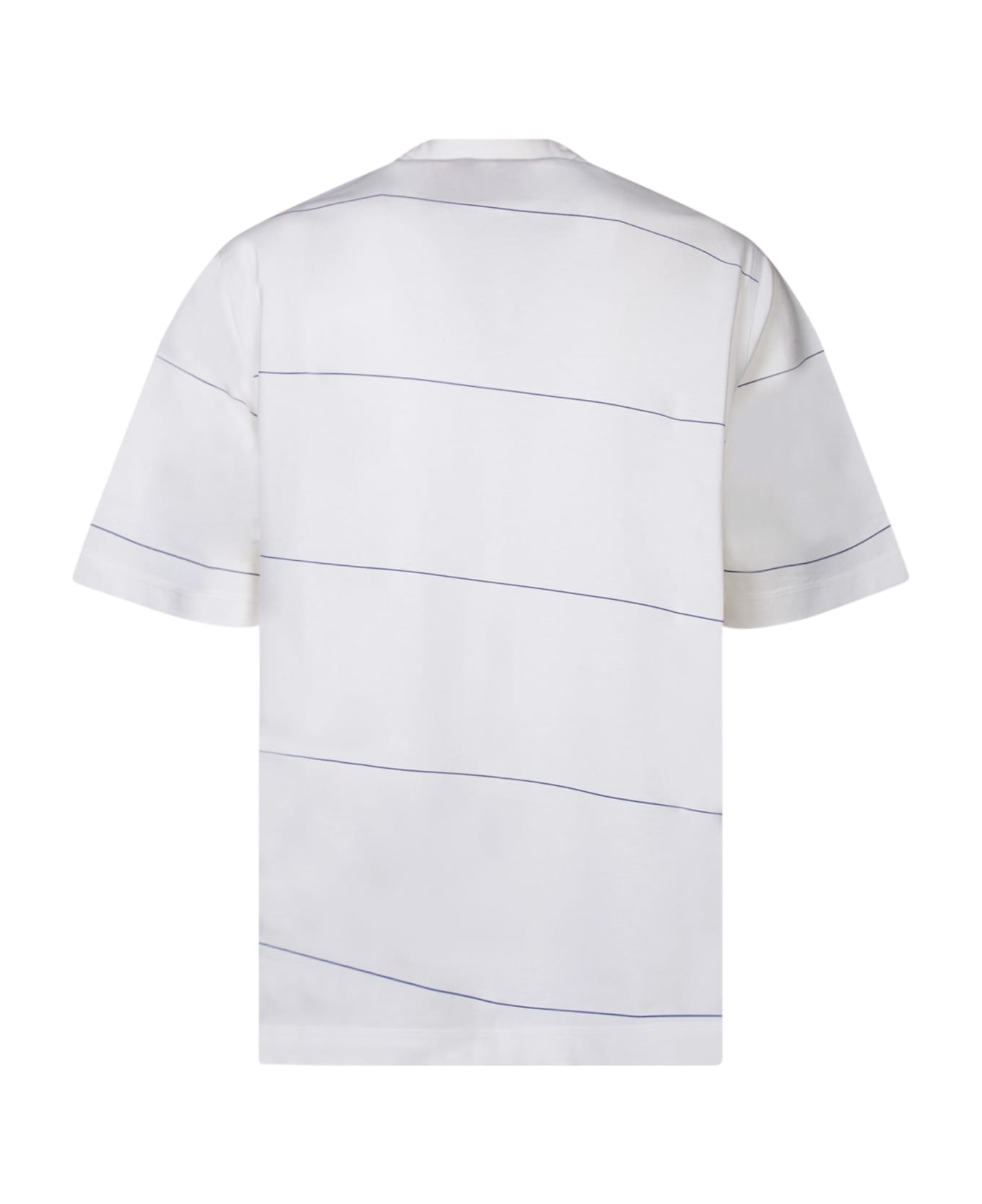 Striped White T-shirt - 2