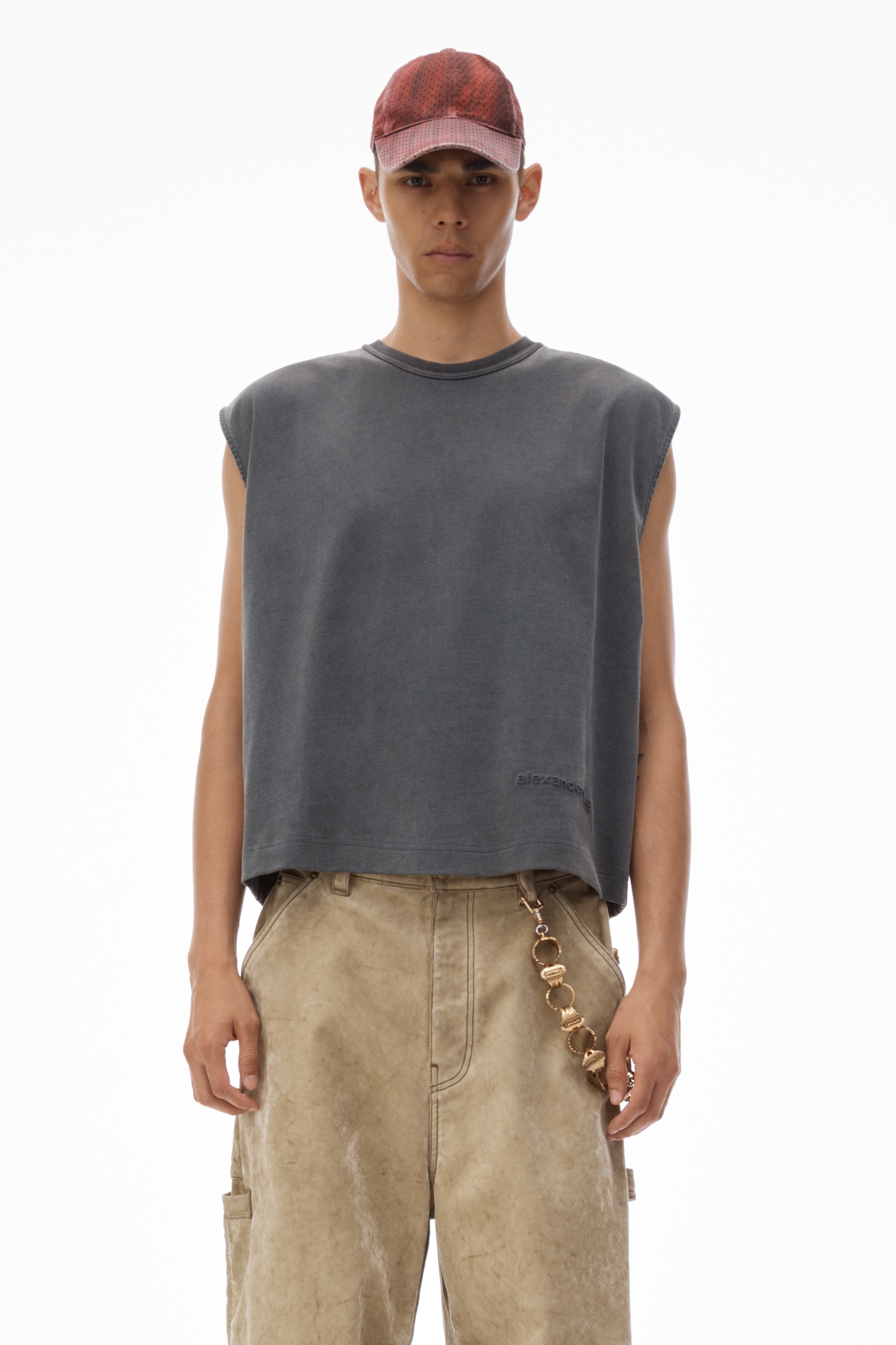 Men's Muscle Tank in Cotton Jersey - 2