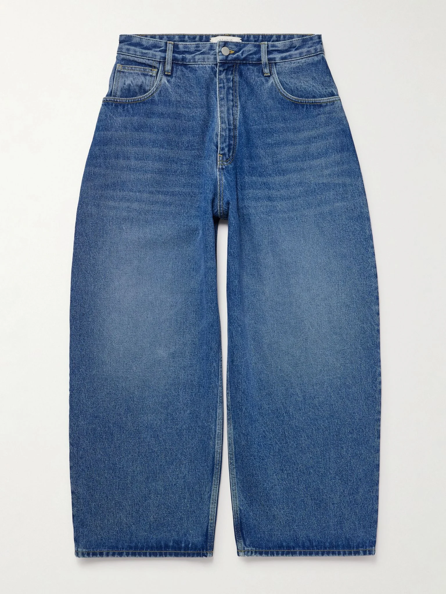 Paolo Barrel-Leg Jeans Blue - 1