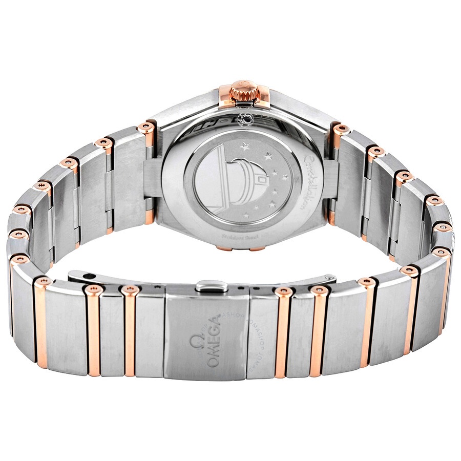 Omega Constellation Manhattan Quartz Diamond Brown Dial Ladies Watch 131.25.28.60.63.001 - 3