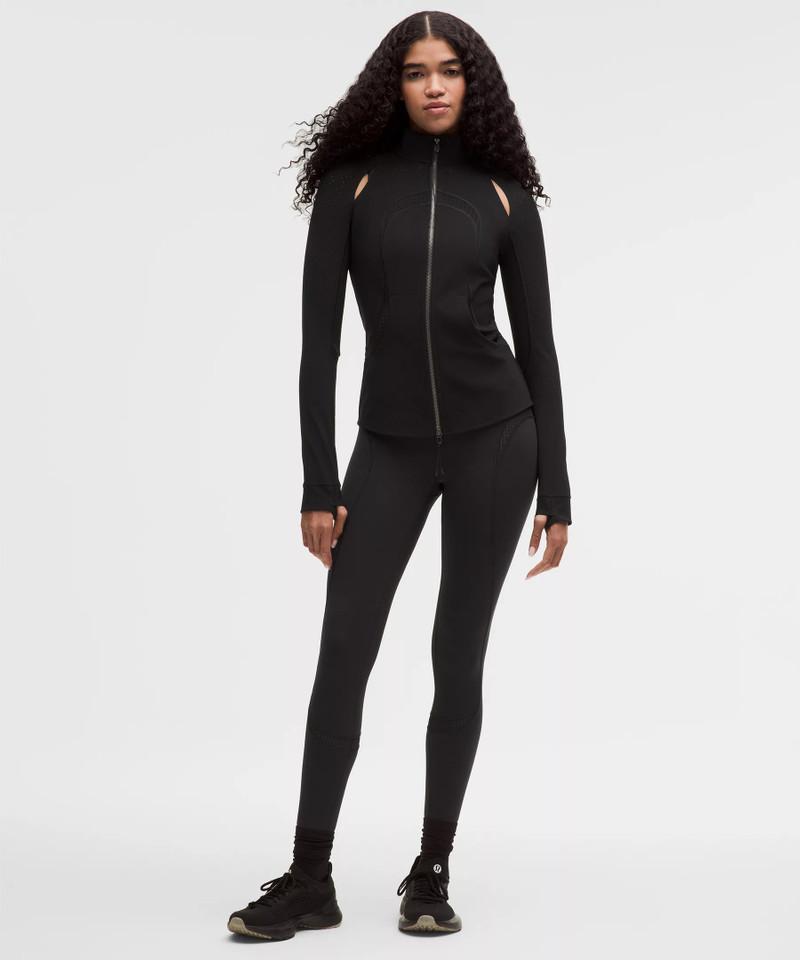 Mesh Panelled High-Rise Tight 28" *SLNSH Collection 1