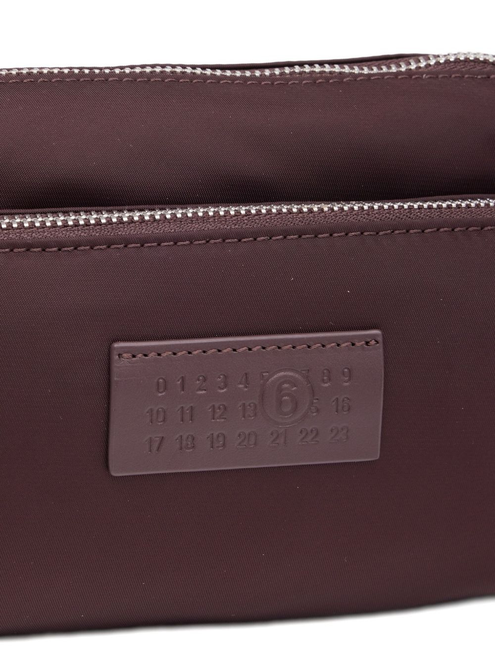 Numeric-patch cross body bag - 7