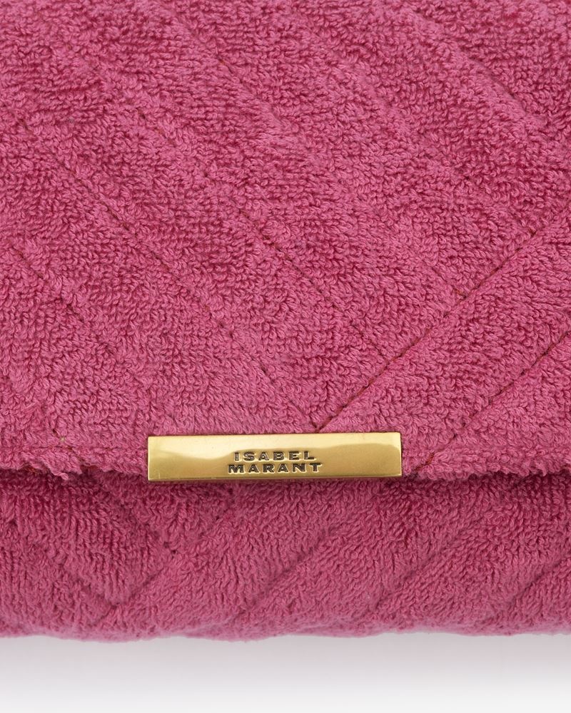 MERINE QUILTED LEATHER BAGUETTE BAG - 3