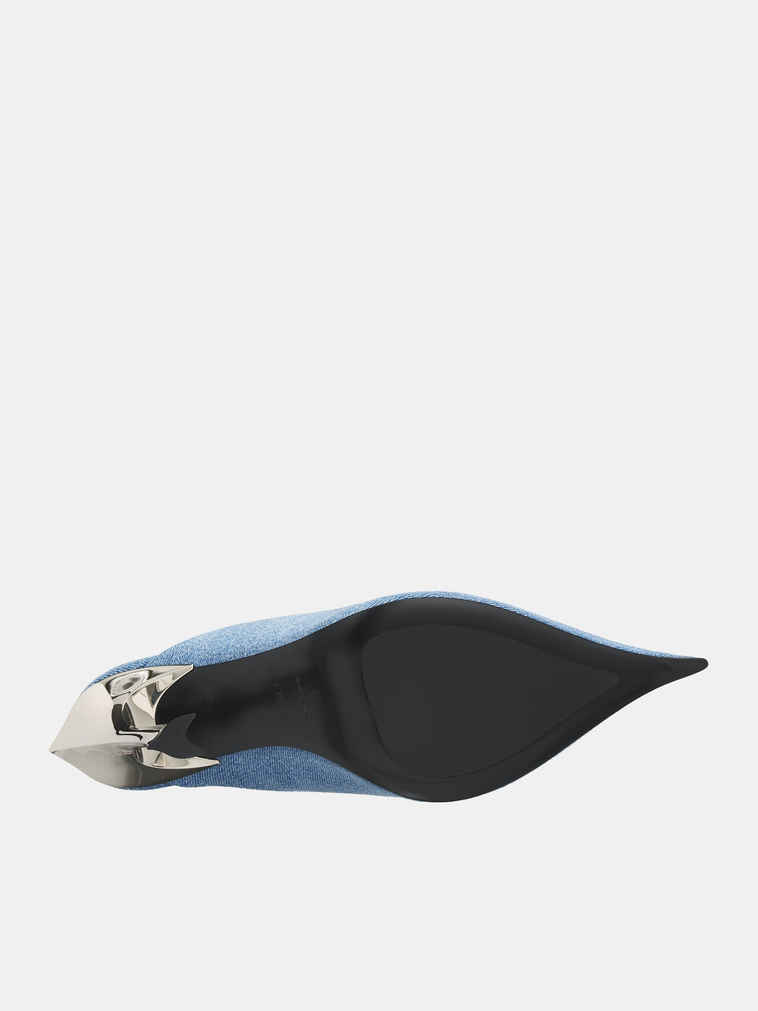 Denim Fang 95 Mules - 7