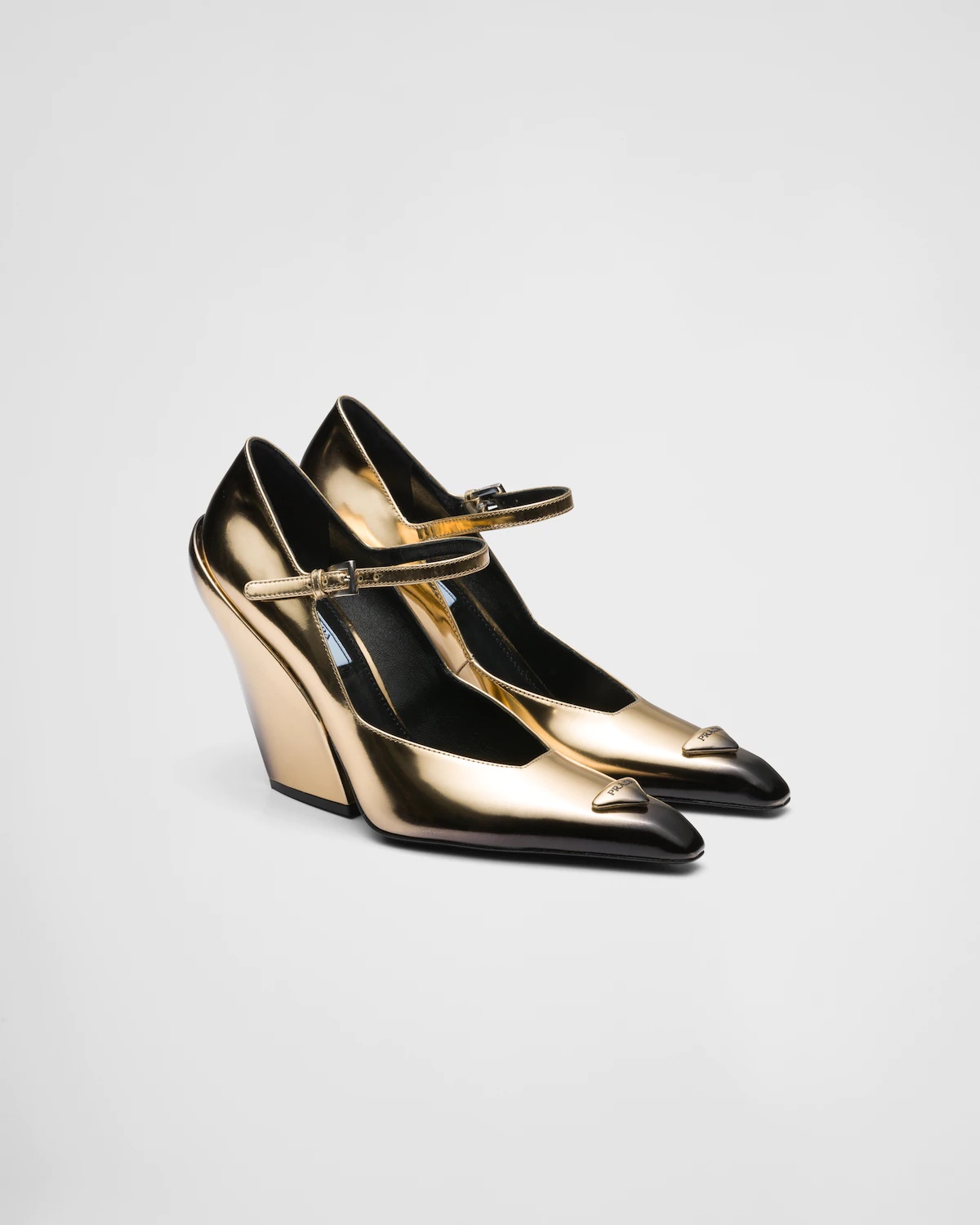 Brushed leather pumps - 2