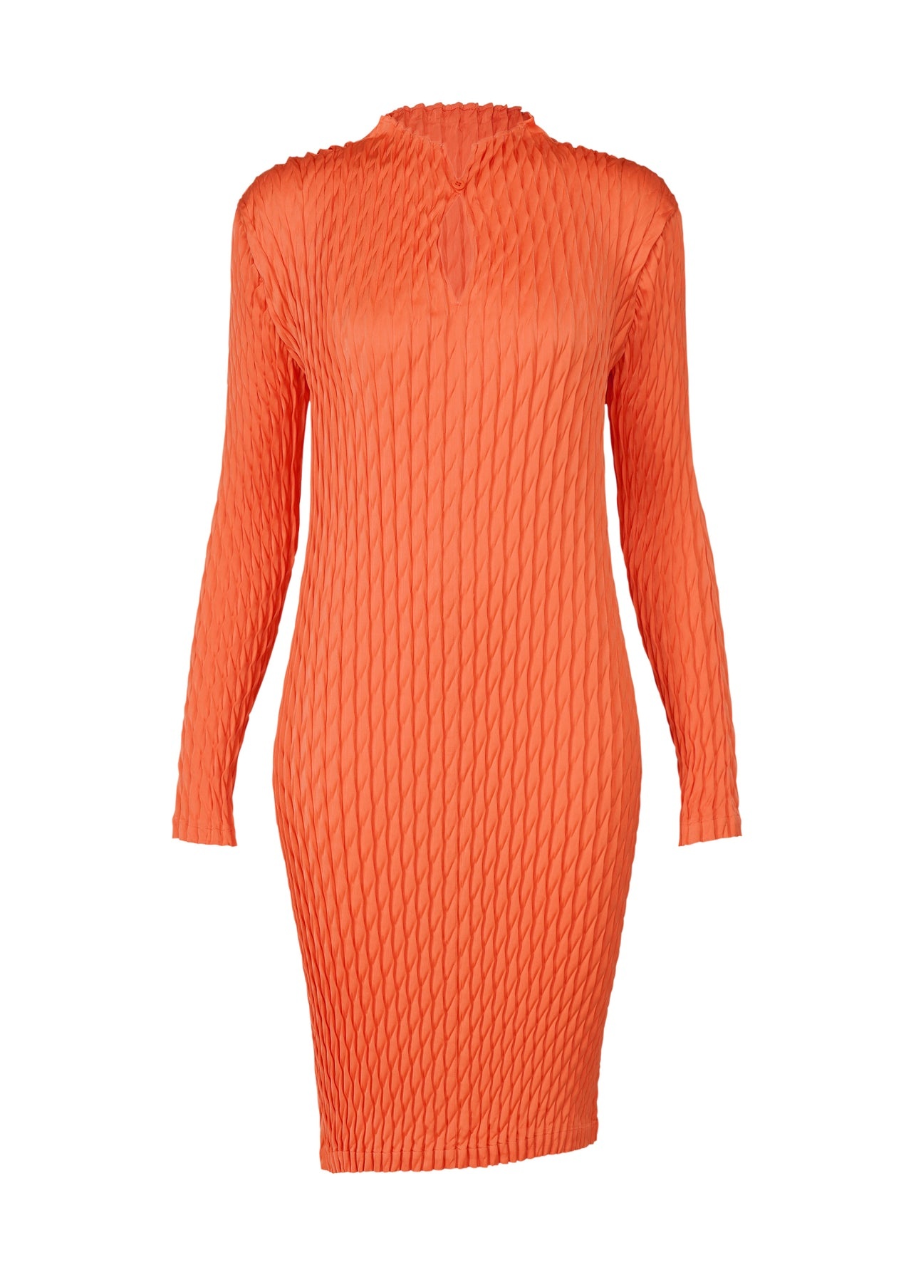 DIFFUSED PLEATS DRESS - 1