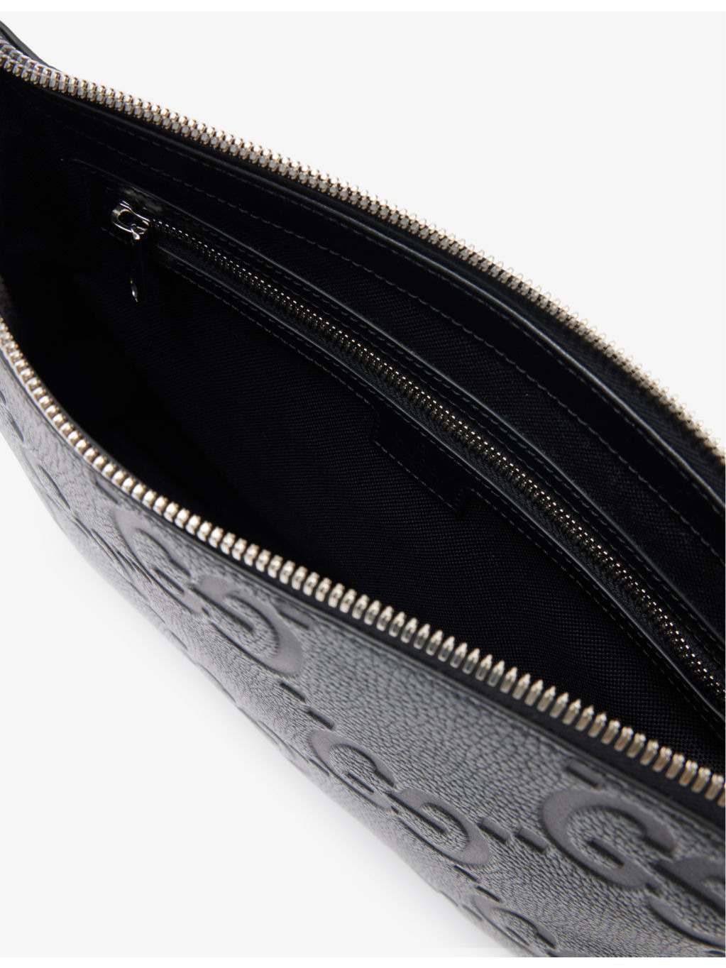 Jumbo GG-Monogram Leather Pouuch - 5