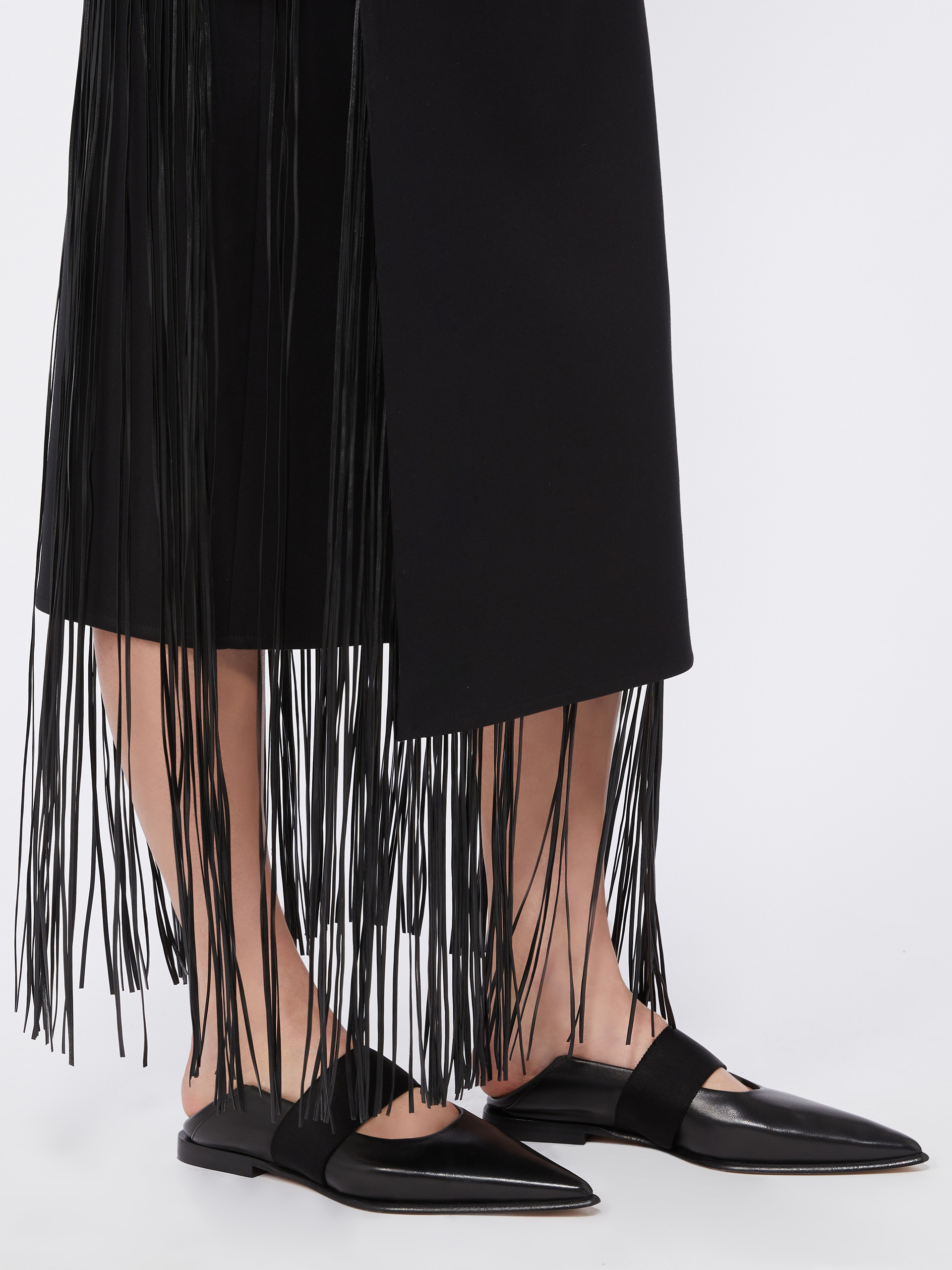 HIBERIS Fringed skirt - 5