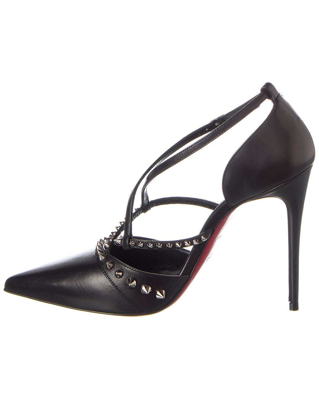 Christian Louboutin Tatooshka Spikes 100 Leather Pump - 2