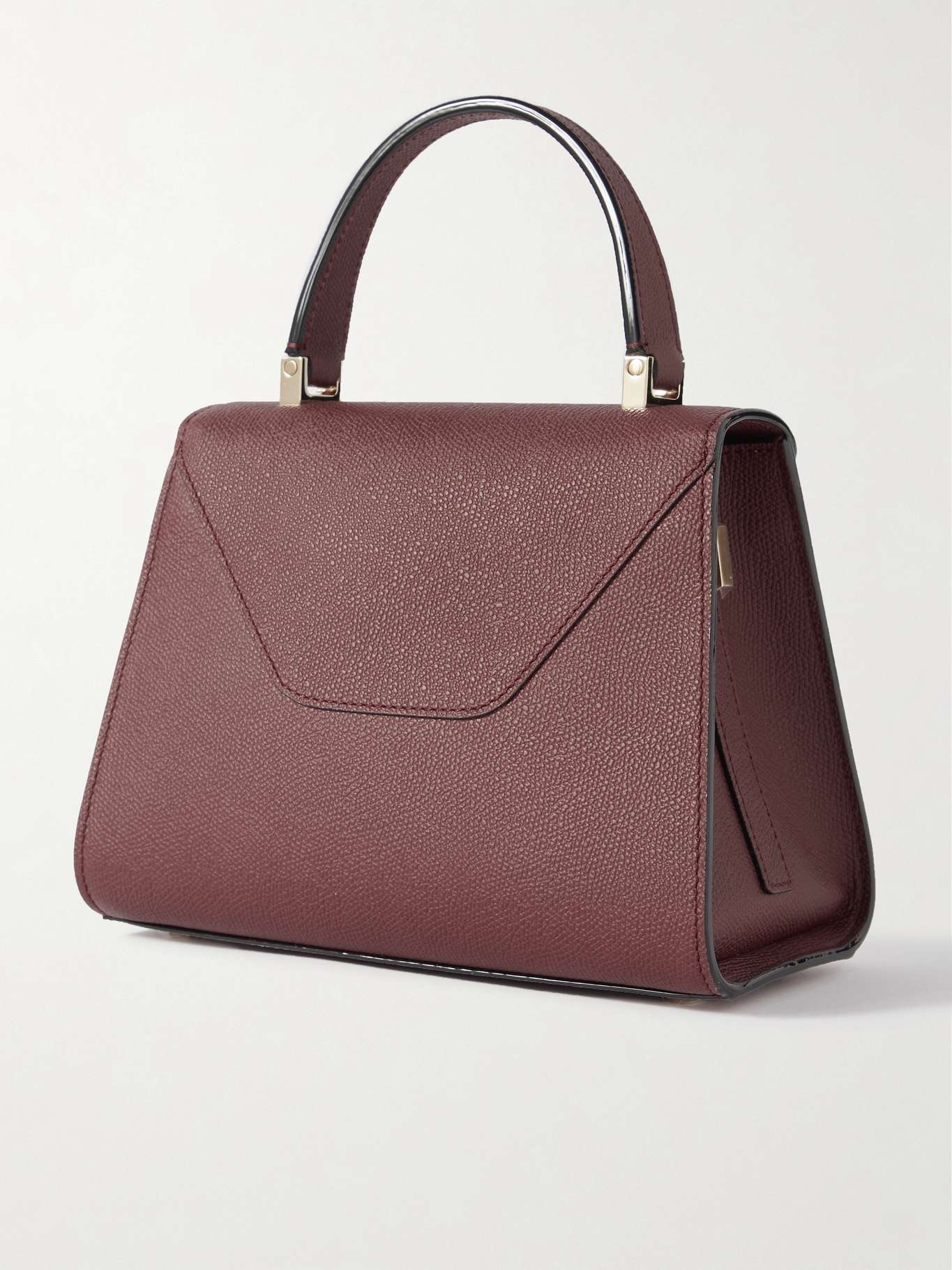 Iside mini textured-leather shoulder bag - 3