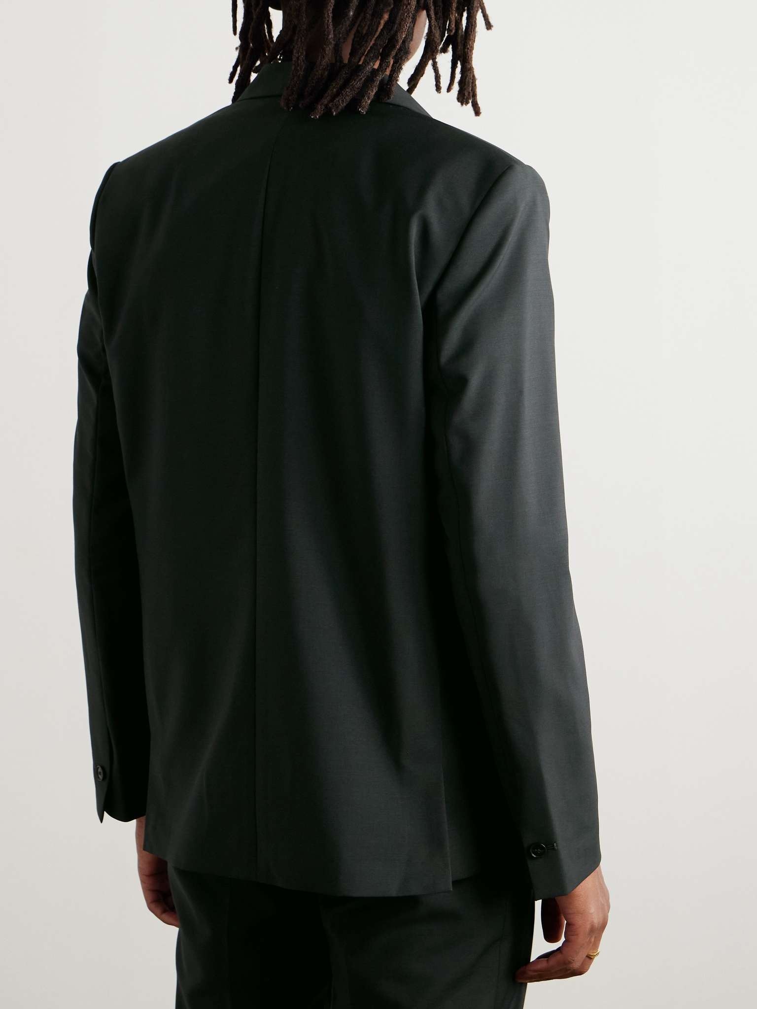 Shinji Virgin Wool and Mohair-Blend Suit Jacket - 4