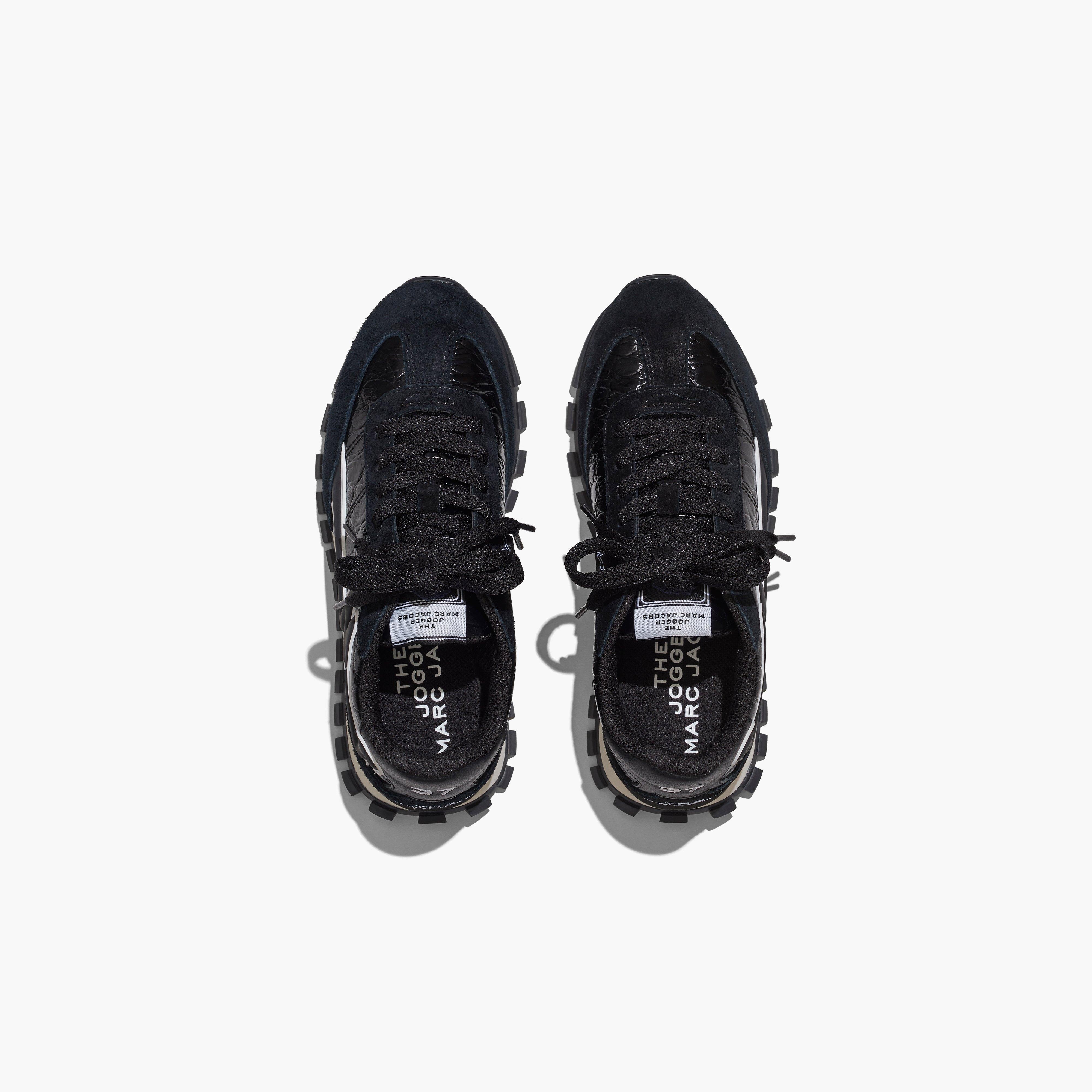 THE CROC-EMBOSSED JOGGER - 5