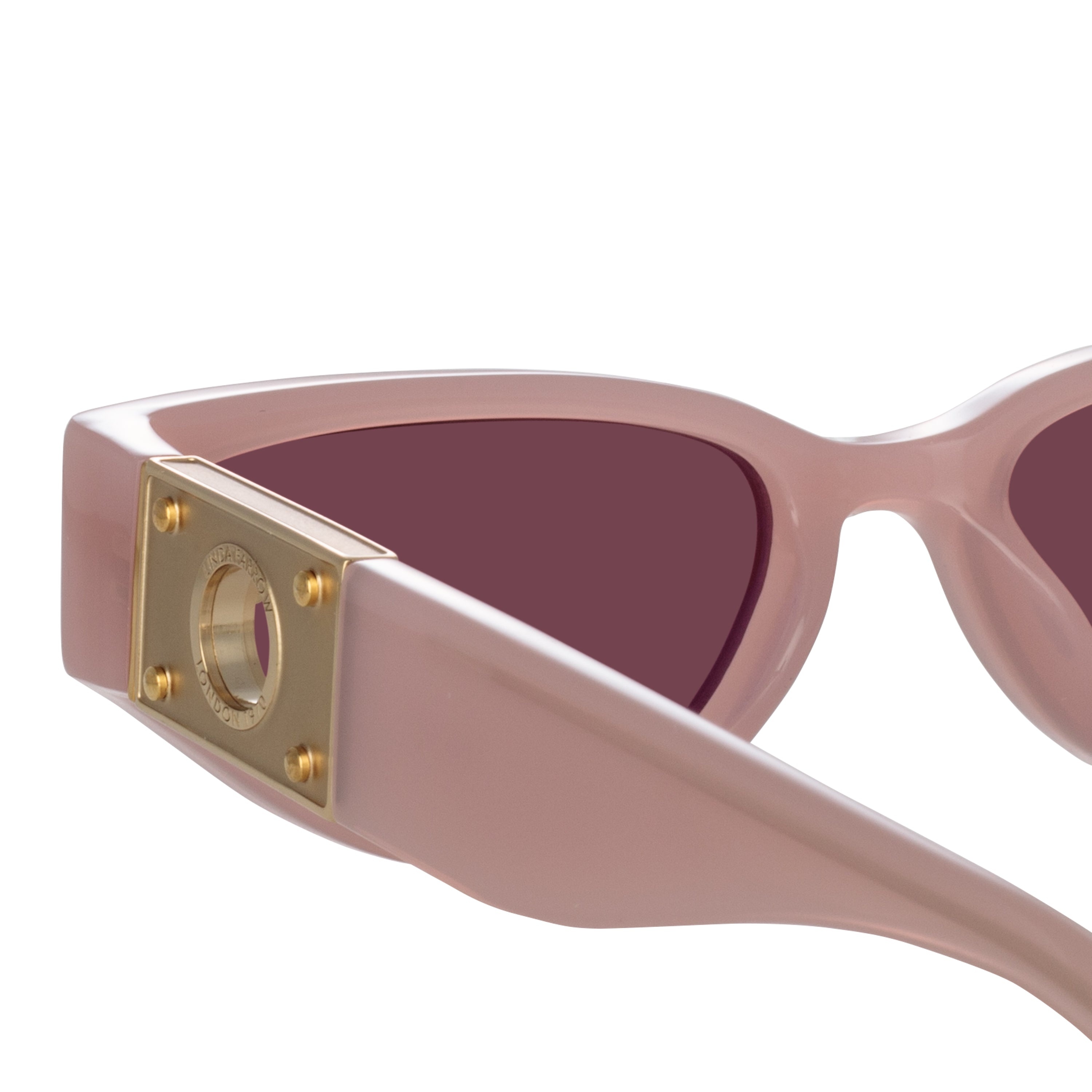 TOMIE CAT EYE SUNGLASSES IN LILAC - 6