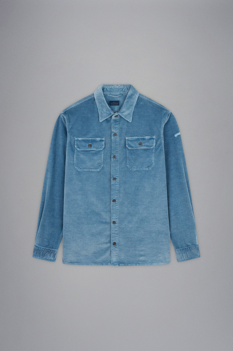 VELVET OVERSHIRT 1