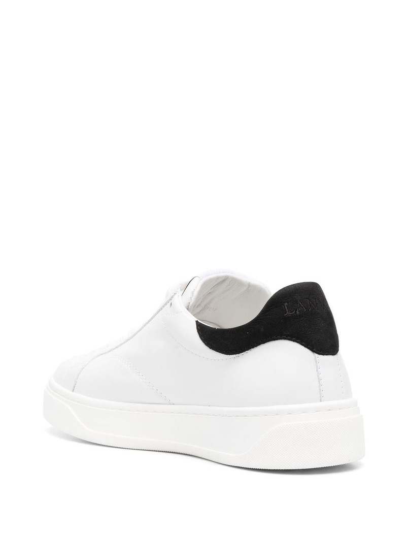 logo-patch lace-up sneakers 3
