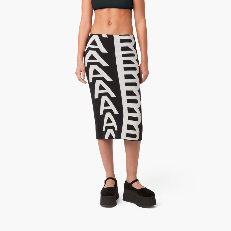 THE MONOGRAM KNIT TUBE SKIRT 4