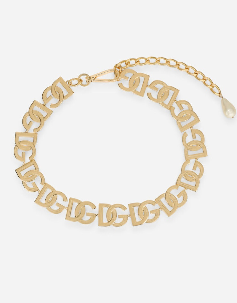 Dolce & Gabbana Chain belt with DG multi-logo outlook