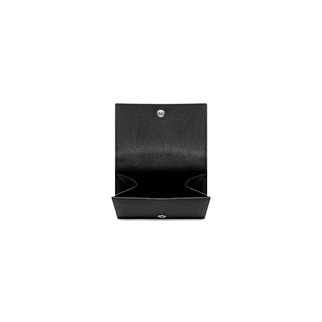 Men's Cash Mini Wallet in Black/white - 2