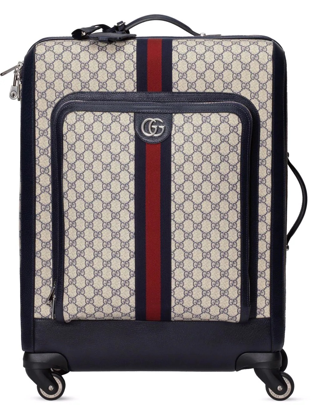 medium Ophidia GG Supreme carry-on - 1