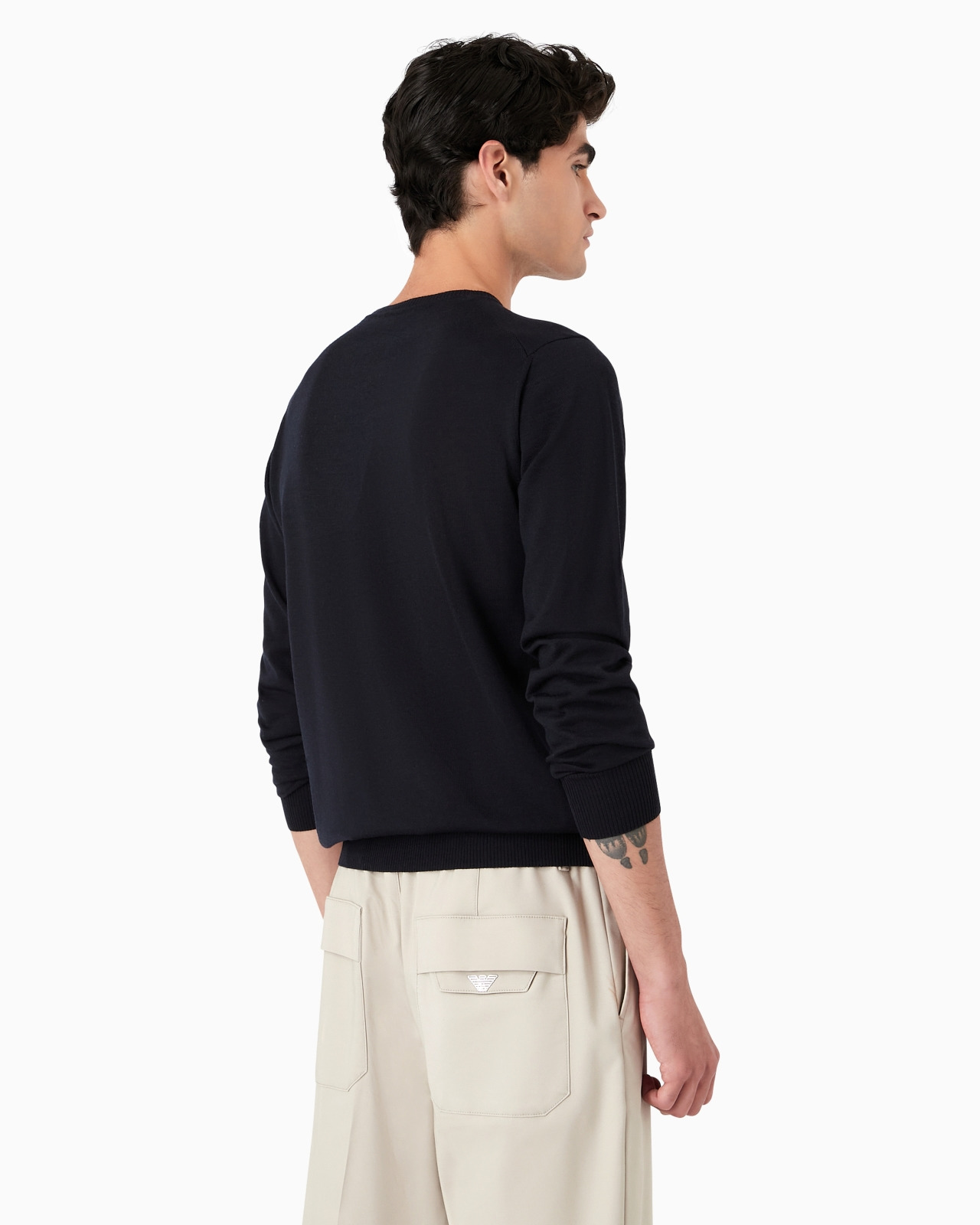 Pure virgin wool jumper - 3