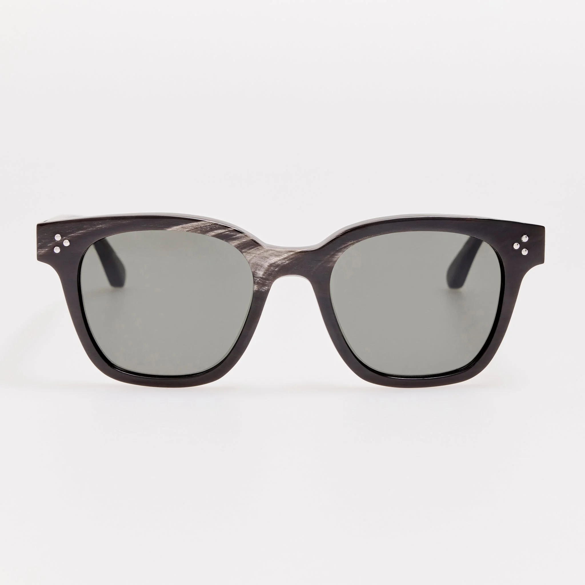 Sanchez Sunglasses in Buffalo Horn and 925 Sterling Silver - 1