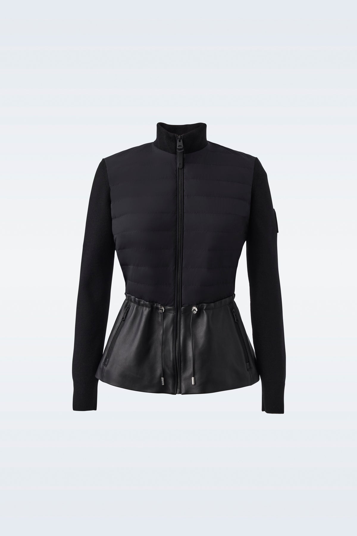 JOYCE Hybrid jacket with peplum - 1