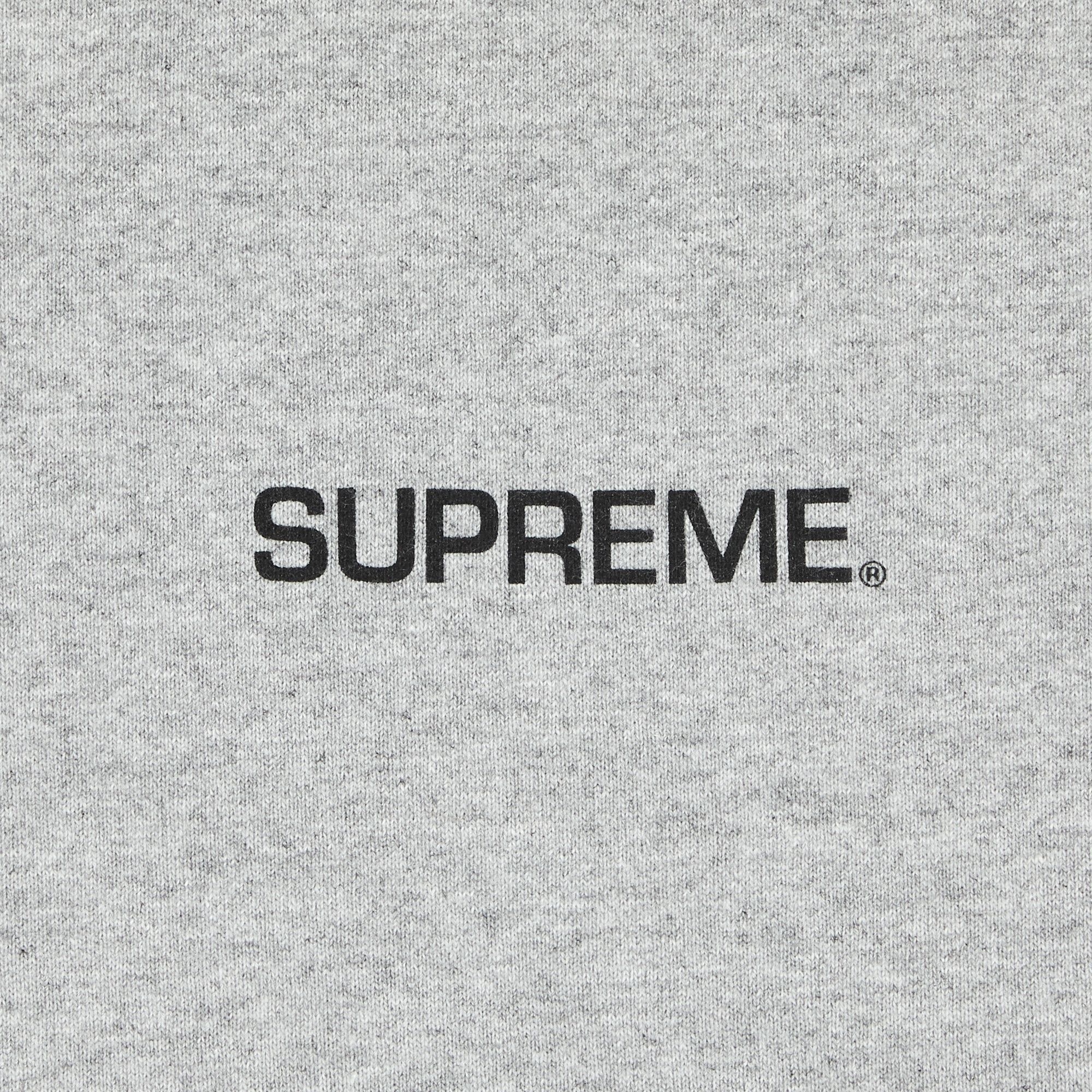 Supreme Immortal Hooded Sweatshirt 'Heather Grey' - 3