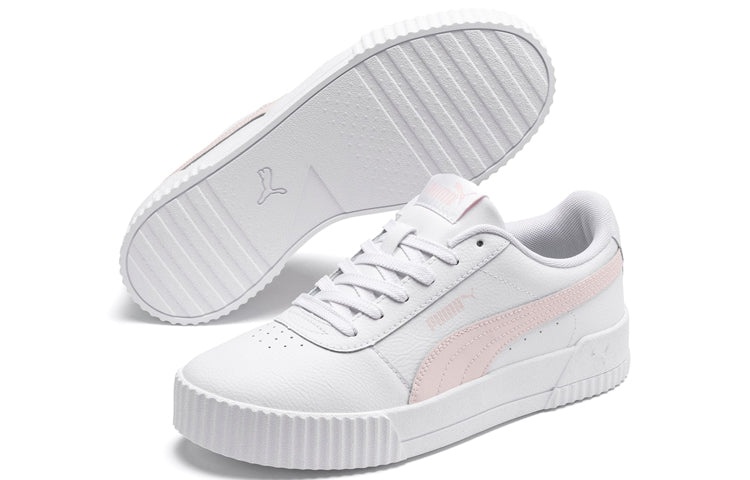 (WMNS) PUMA Carina Leather 'White Rose Water' 370325-10 - 2