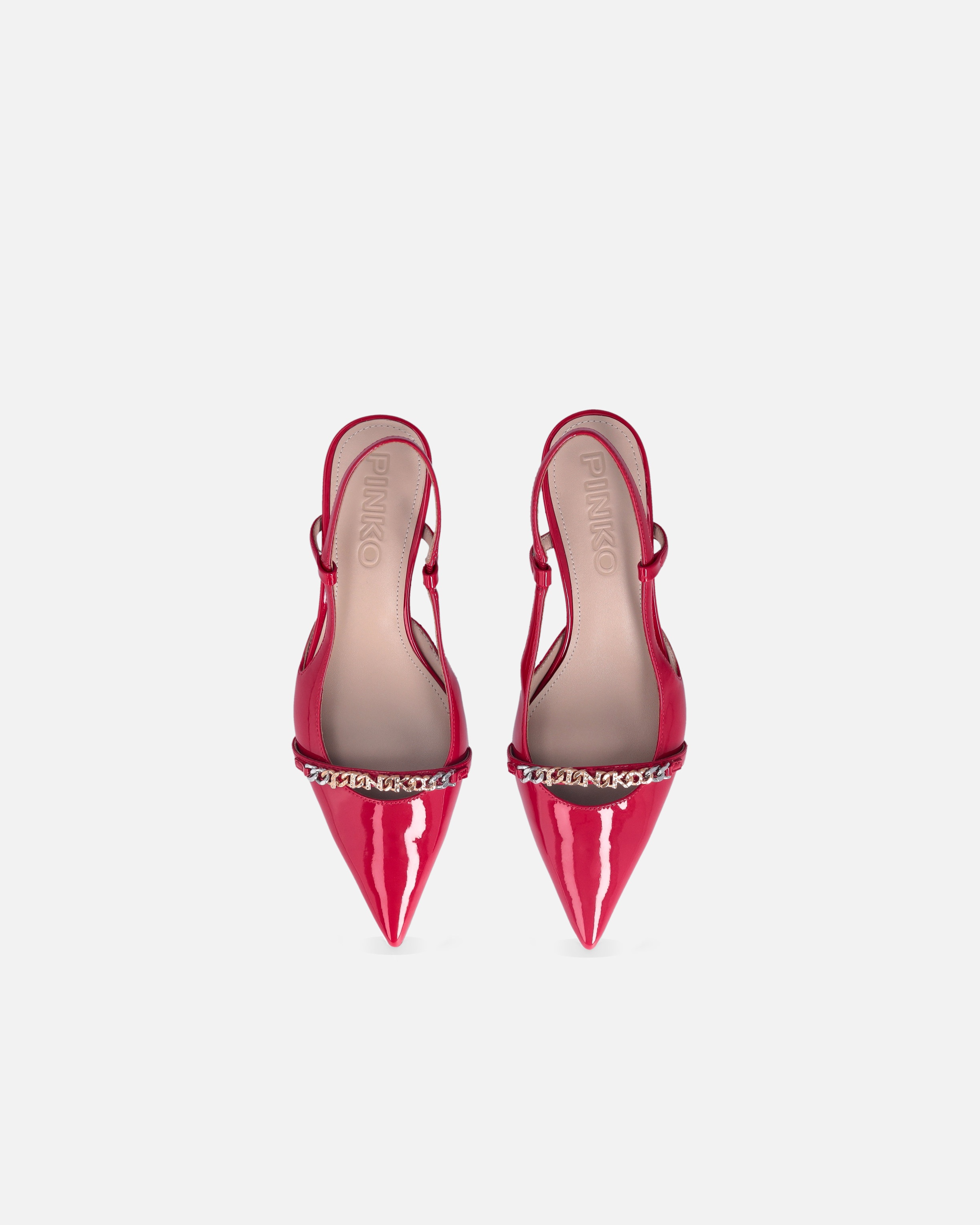 PATENT POINTED-TOE SLINGBACK PUMPS - 9